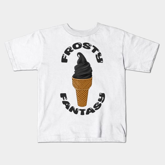 Frosty Fantasy Kids T-Shirt by virgot